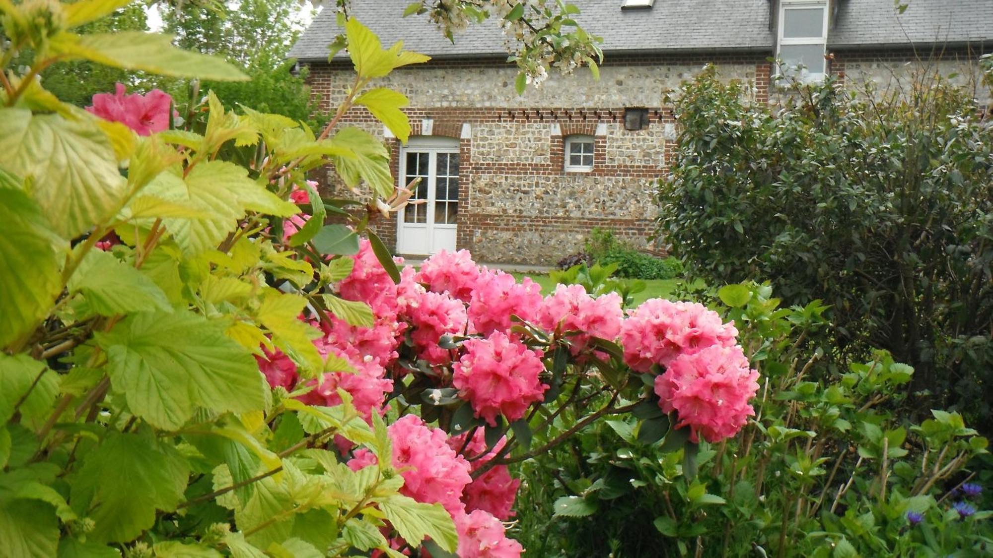 Les Pierres De Petreval - La Grange Bed & Breakfast Mentheville Bagian luar foto